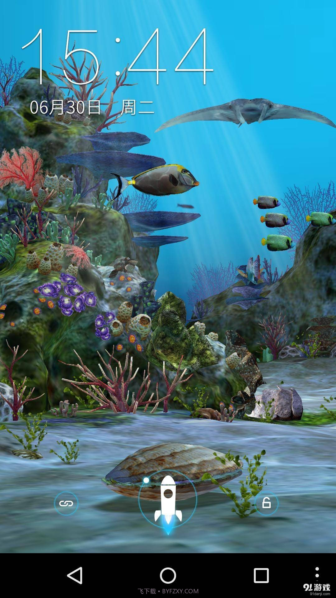 3D水族馆 梦象动态壁纸截图2 3D水族馆 梦象动态壁纸截图2