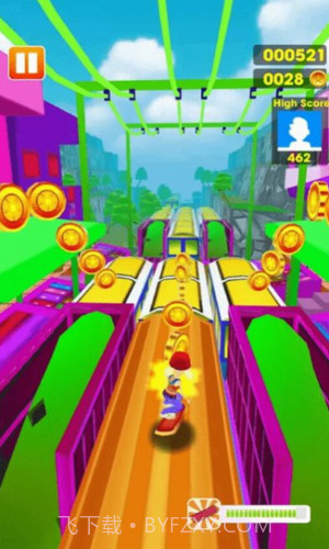 地铁巴士跑步截图3 地铁巴士跑步截图3