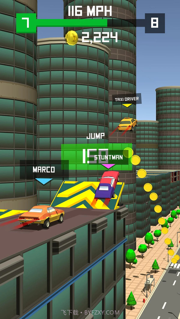 屋顶赛车截图4 屋顶赛车截图4