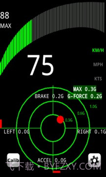 车速表与G力截图1