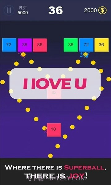 弹珠打方块截图2