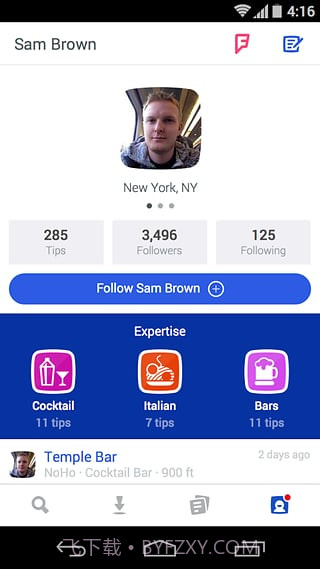 foursquare中文版截图3