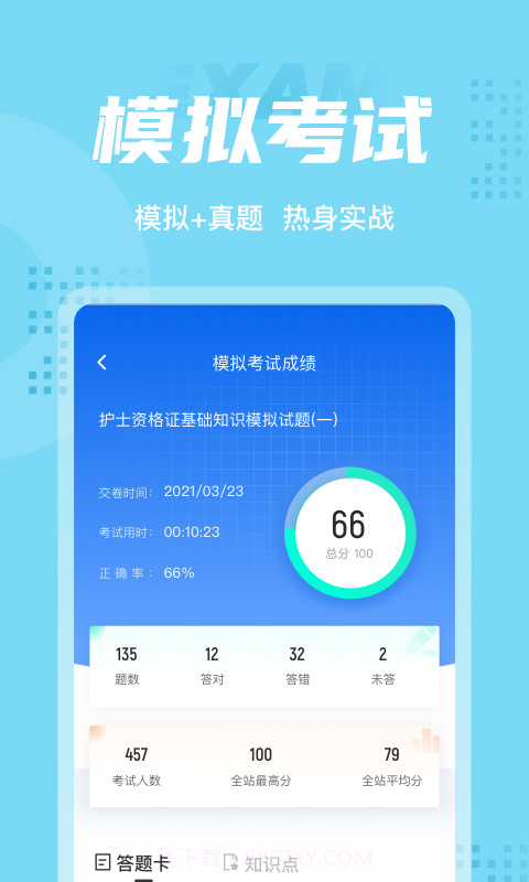 护士资格证聚题库截图4 护士资格证聚题库截图4
