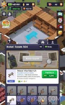 空闲幸存者堡垒大亨截图3