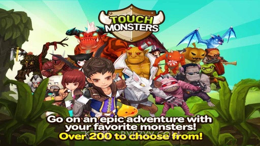 Line魔物学院 LINE Touch Monsters截图1 Line魔物学院 LINE Touch Monsters截图1
