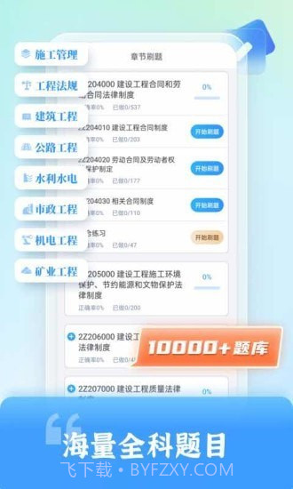 二级建造师题库自考王截图2 二级建造师题库自考王截图2