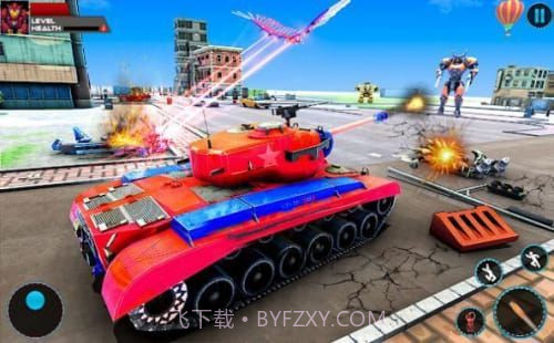 鹰机器人飞行模拟截图3 鹰机器人飞行模拟截图3