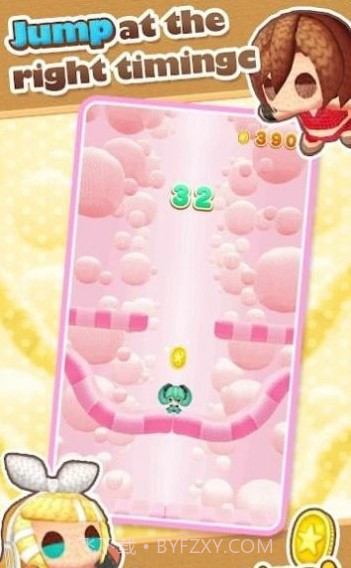 初音未来跳跳跳截图2 初音未来跳跳跳截图2