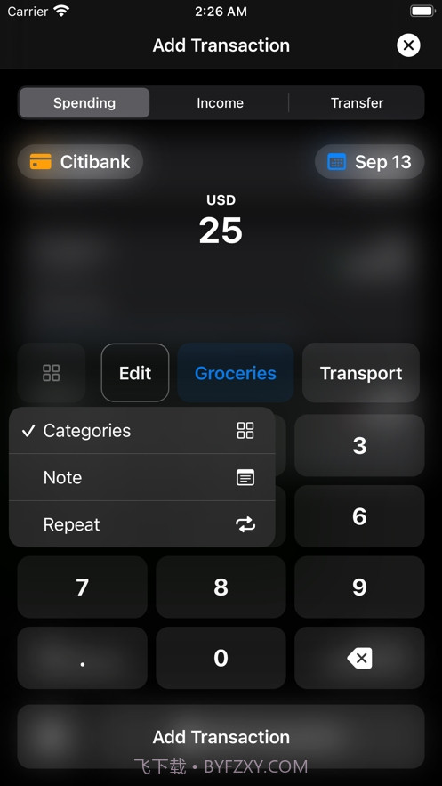 Spendy(记账软件)截图1 Spendy(记账软件)截图1