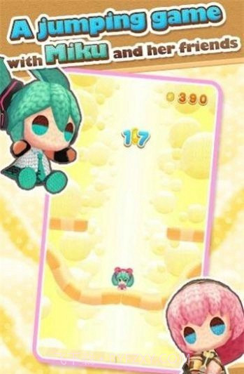 初音未来跳跳跳截图1 初音未来跳跳跳截图1