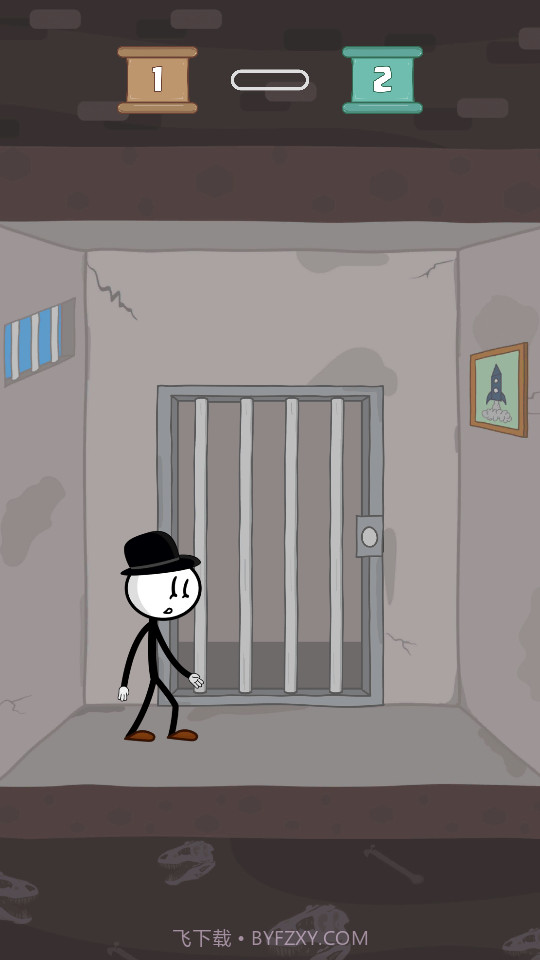 逃离监狱火柴人截图3