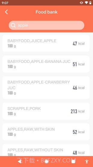 食物秤截图3 食物秤截图3