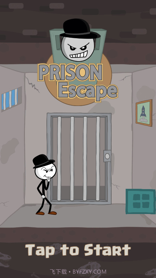 逃离监狱火柴人截图1