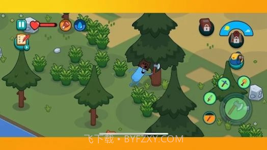 蠢蠢的生存截图1