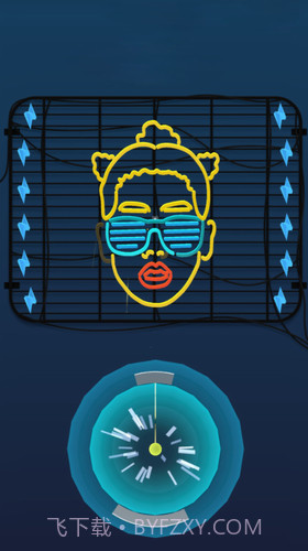 霓虹射击3D截图2