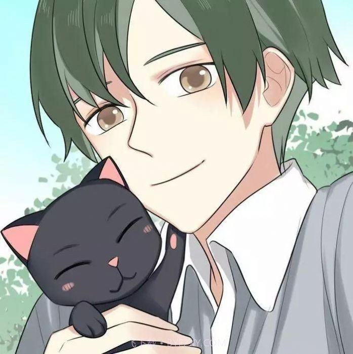 垃圾桶上的黑猫截图2