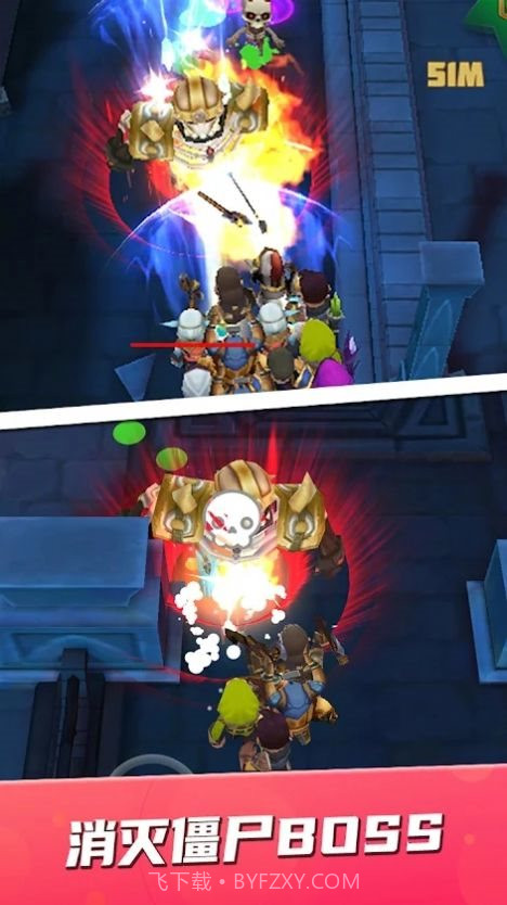 僵尸小队战斗截图1 僵尸小队战斗截图1