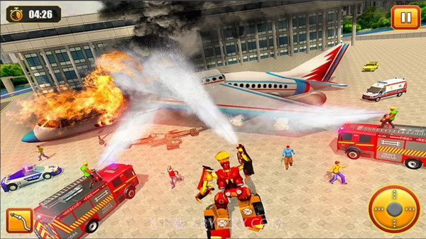 消防机器人救援英雄截图3