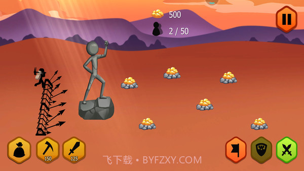 火柴人战争2无敌版截图1 火柴人战争2无敌版截图1