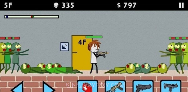 火柴人与枪3僵尸射手截图2 火柴人与枪3僵尸射手截图2