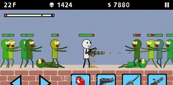 火柴人与枪3僵尸射手截图3 火柴人与枪3僵尸射手截图3