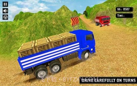 印度卡车山路3D截图2 印度卡车山路3D截图2
