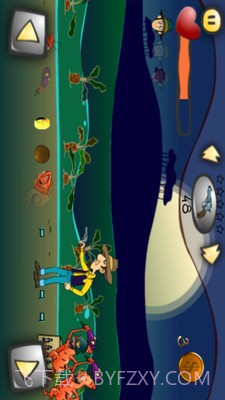 燃烧的蔬菜枪战截图2