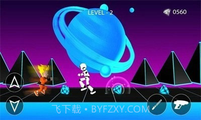 空间跳跃跑酷截图1