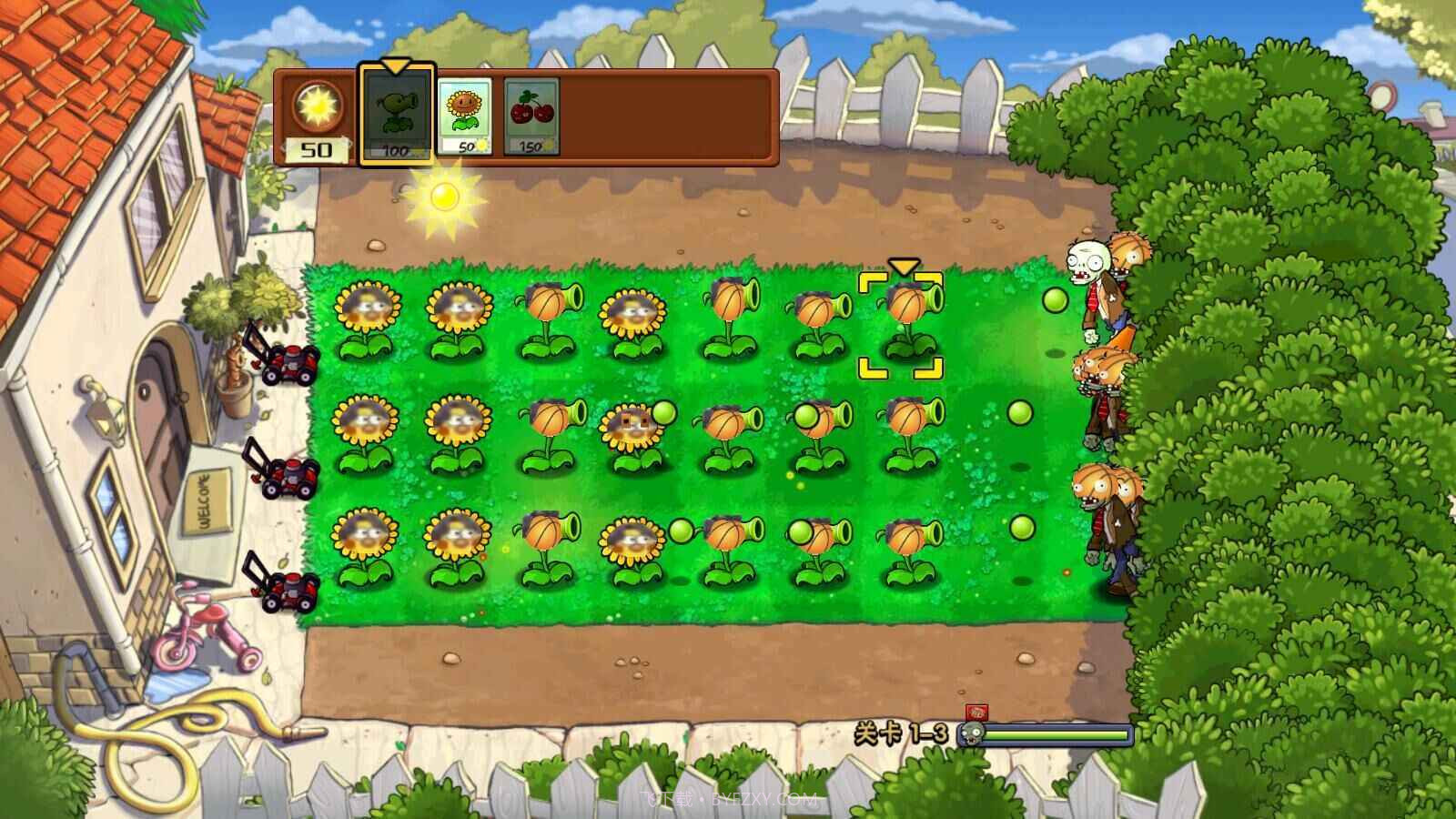 坤坤大战僵尸内置菜单版截图1 坤坤大战僵尸内置菜单版截图1