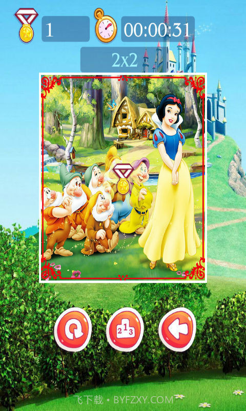 白雪公主儿童拼图截图3 白雪公主儿童拼图截图3