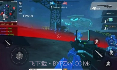 外星人大战机器人截图2