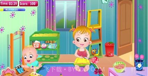 可爱宝贝照顾弟弟截图3