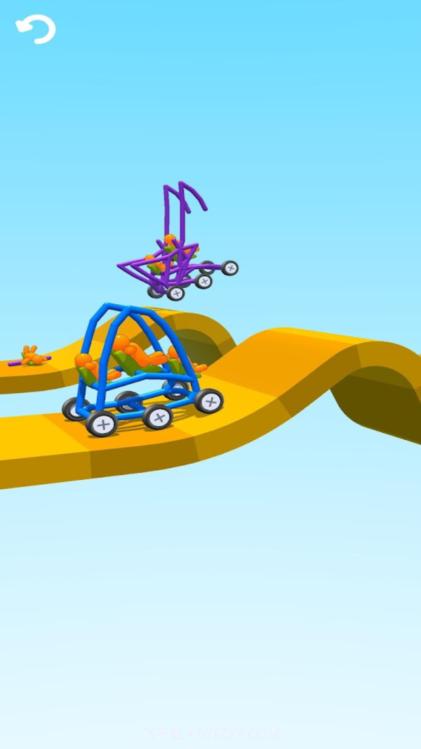 画个跑车向前冲截图1