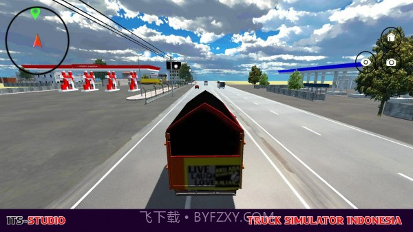 印尼卡车模拟驾驶截图1