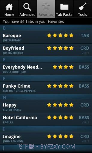 终极吉他乐谱截图4