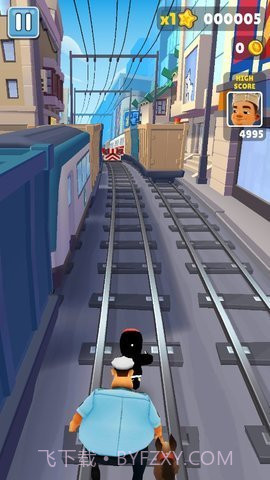 地铁跑酷魔改版本截图1 地铁跑酷魔改版本截图1