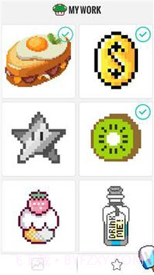 像素艺术亲色的数字截图4