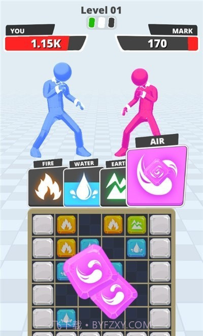 元素消消格斗截图4