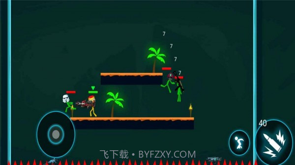 火柴人英雄枪手截图2