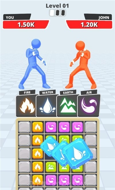 元素消消格斗截图2