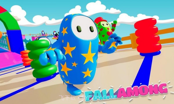 豆豆人坠落赛截图1