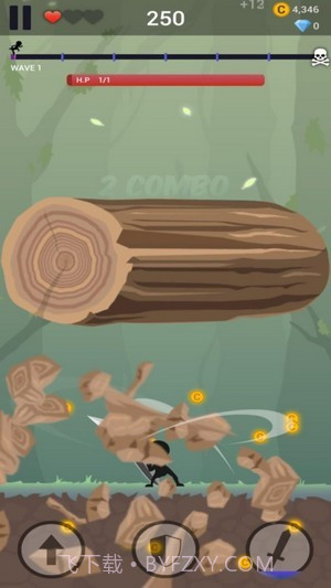 黑暗游侠火柴人截图1