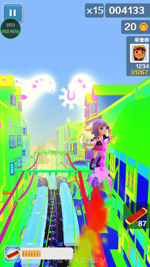 地铁跑酷孤独之城截图1 地铁跑酷孤独之城截图1