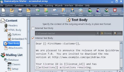 Gammadyne Mailer截图3