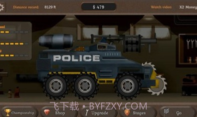 僵尸金属赛车v1.2截图2