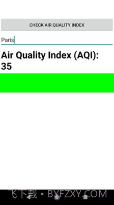 空气质量指数截图1 空气质量指数截图1