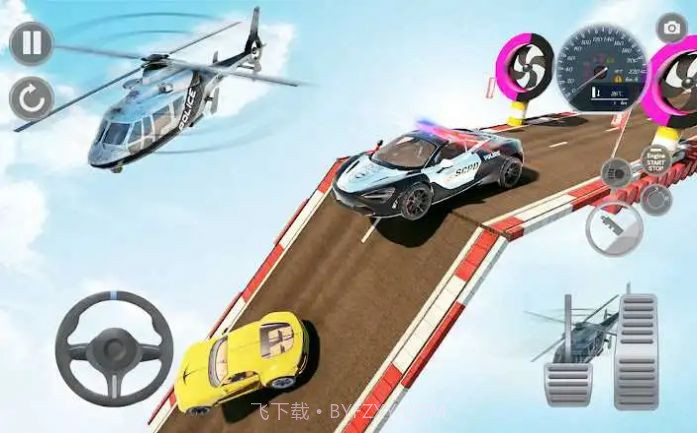 超级警车驾驶模拟器3D截图1