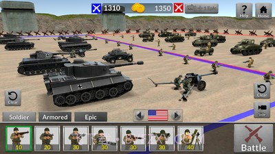 二战坦克对轰截图2