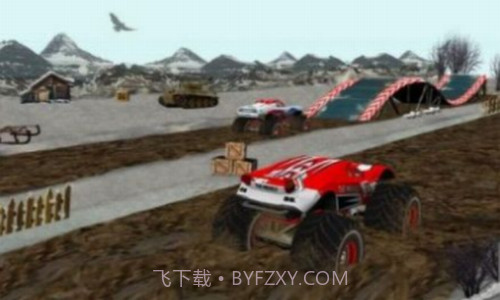 雪地奔驰卡车截图2