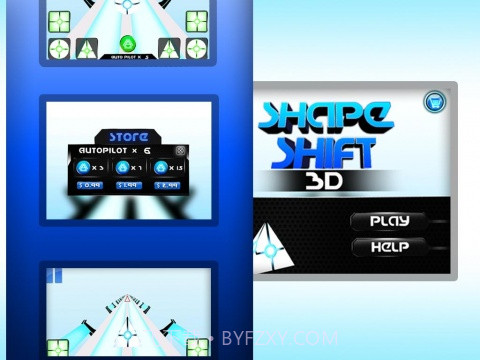 变形跑酷 Shape Shift 3D截图4
